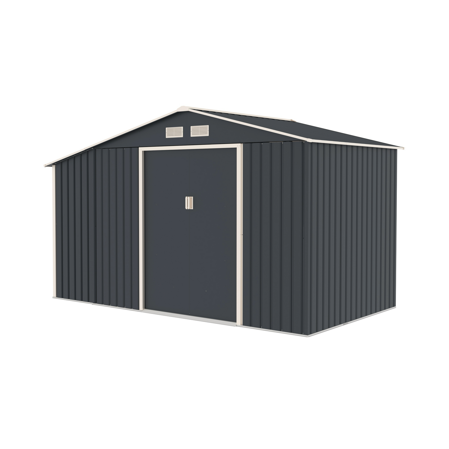 Casuta/magazie de gradina premium metalica
