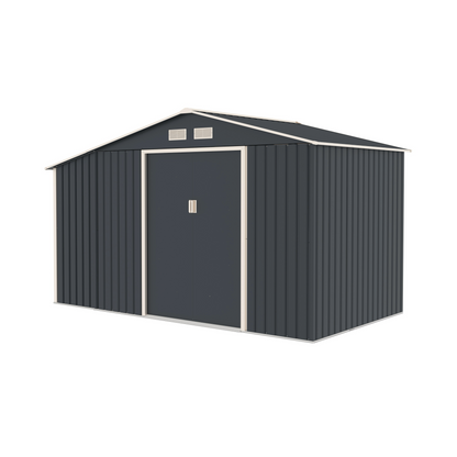 Casuta/magazie de gradina premium metalica
