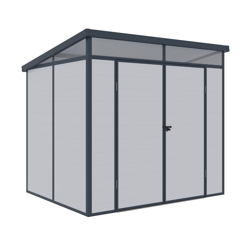 Casuta/magazie de gradina premium din material plastic