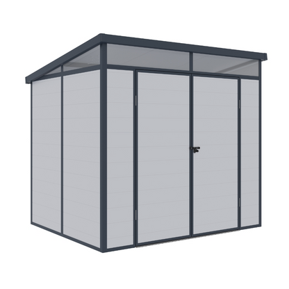 Casuta/magazie de gradina premium din material plastic