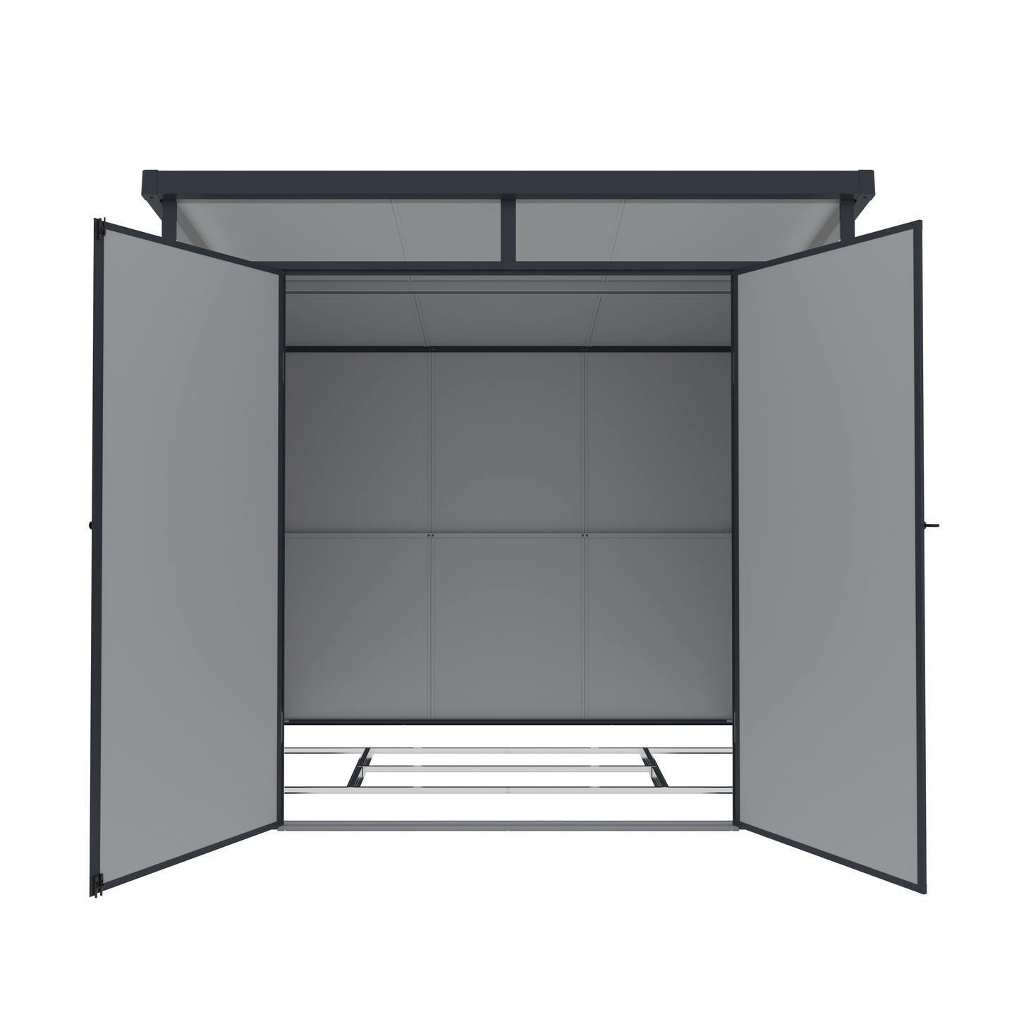 Casuta/magazie de gradina premium din material plastic