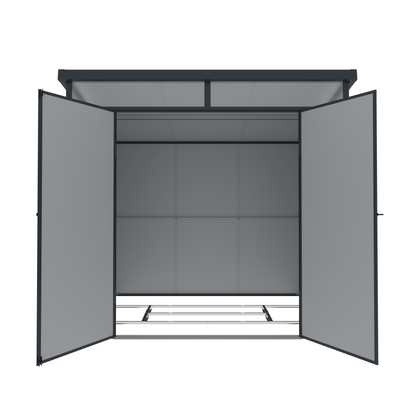 Casuta/magazie de gradina premium din material plastic
