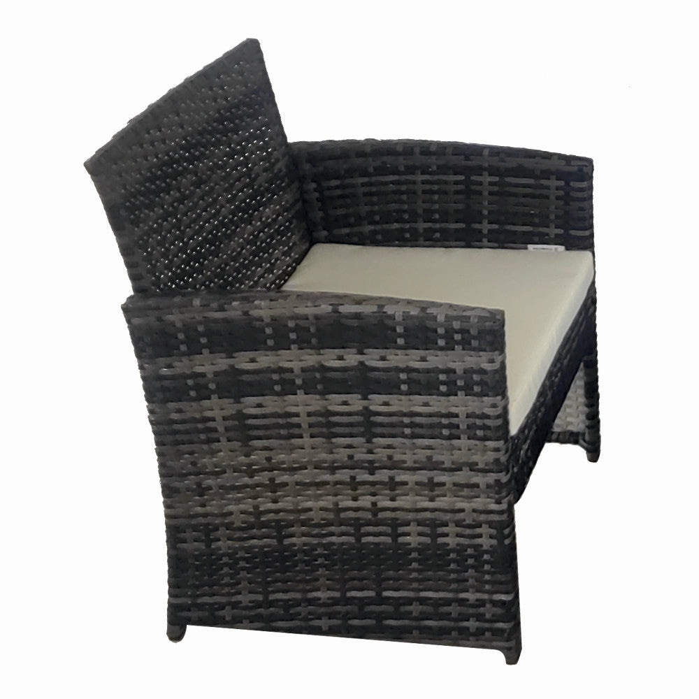 Set mobilier terasa/gradina tip ratan KLUGMEISTER KJFR030