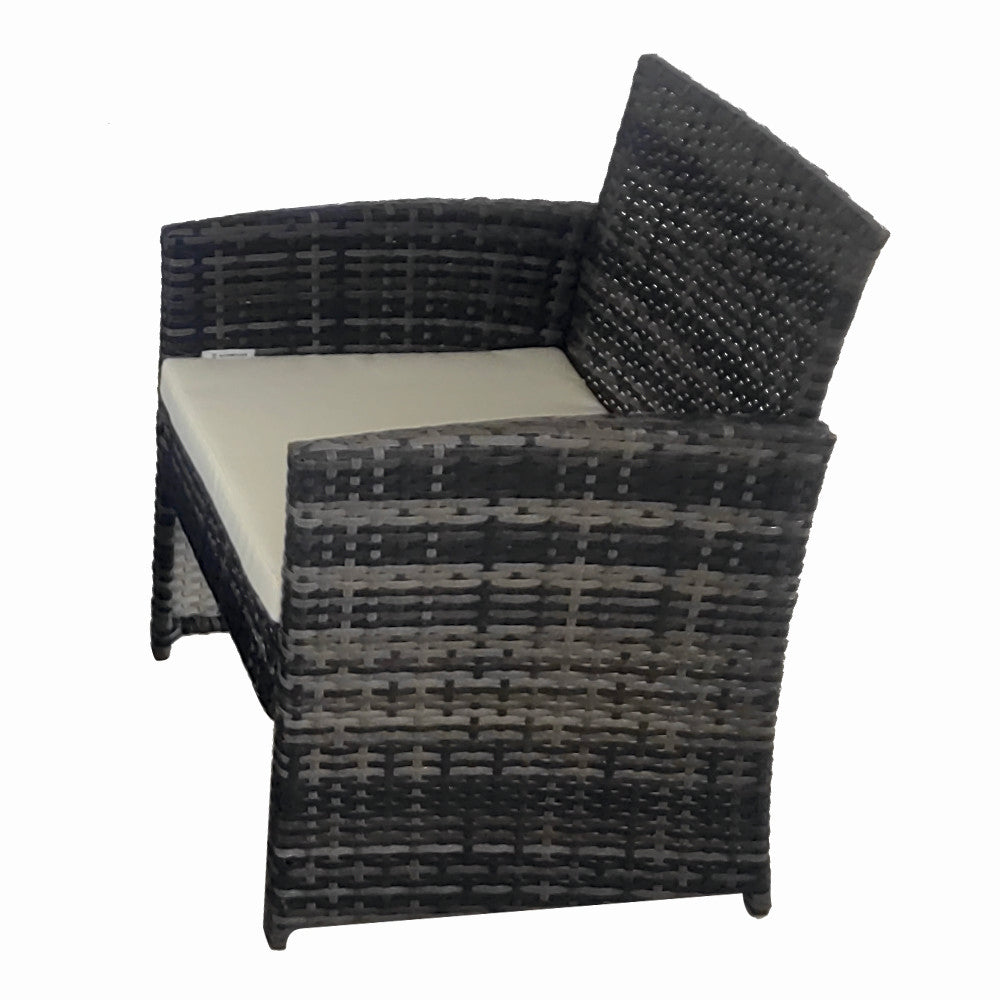 Set mobilier terasa/gradina tip ratan KLUGMEISTER KJFR030