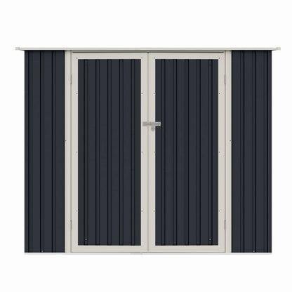 Casuta/magazie de gradina premium metalica