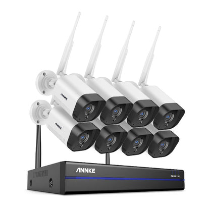 Sistem performant de supraveghere video WiFi N48WHR+I71GK*8 8 camere tip — Control și Siguranță
