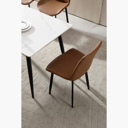 Scaun de dining design scandinav 50 x 46 x 83 — Confort Practic Pentru Casa Ta