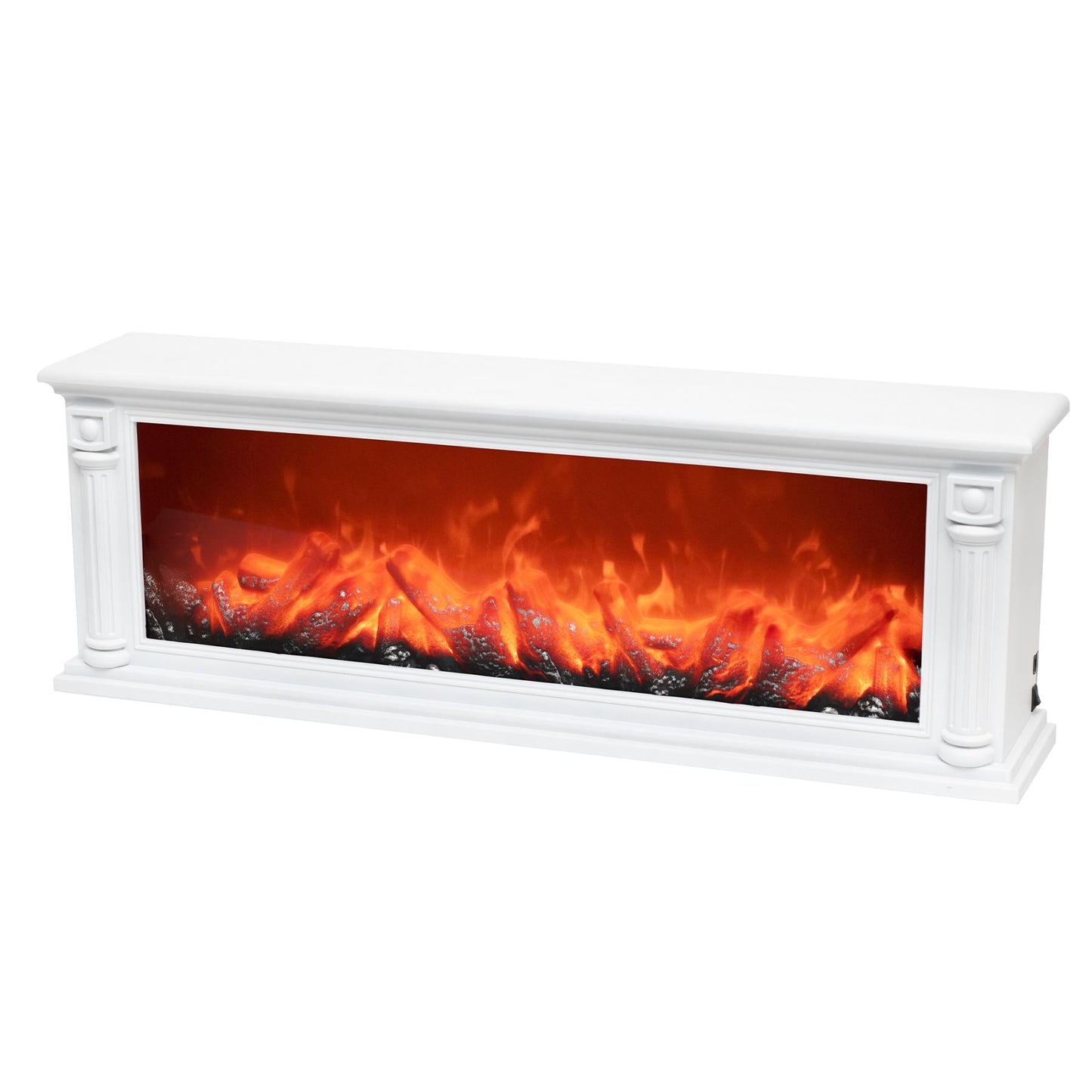 Semineu LED Panoramic 102 cm cu Efect Jar – Decor — Mai Mult Confort Oriunde