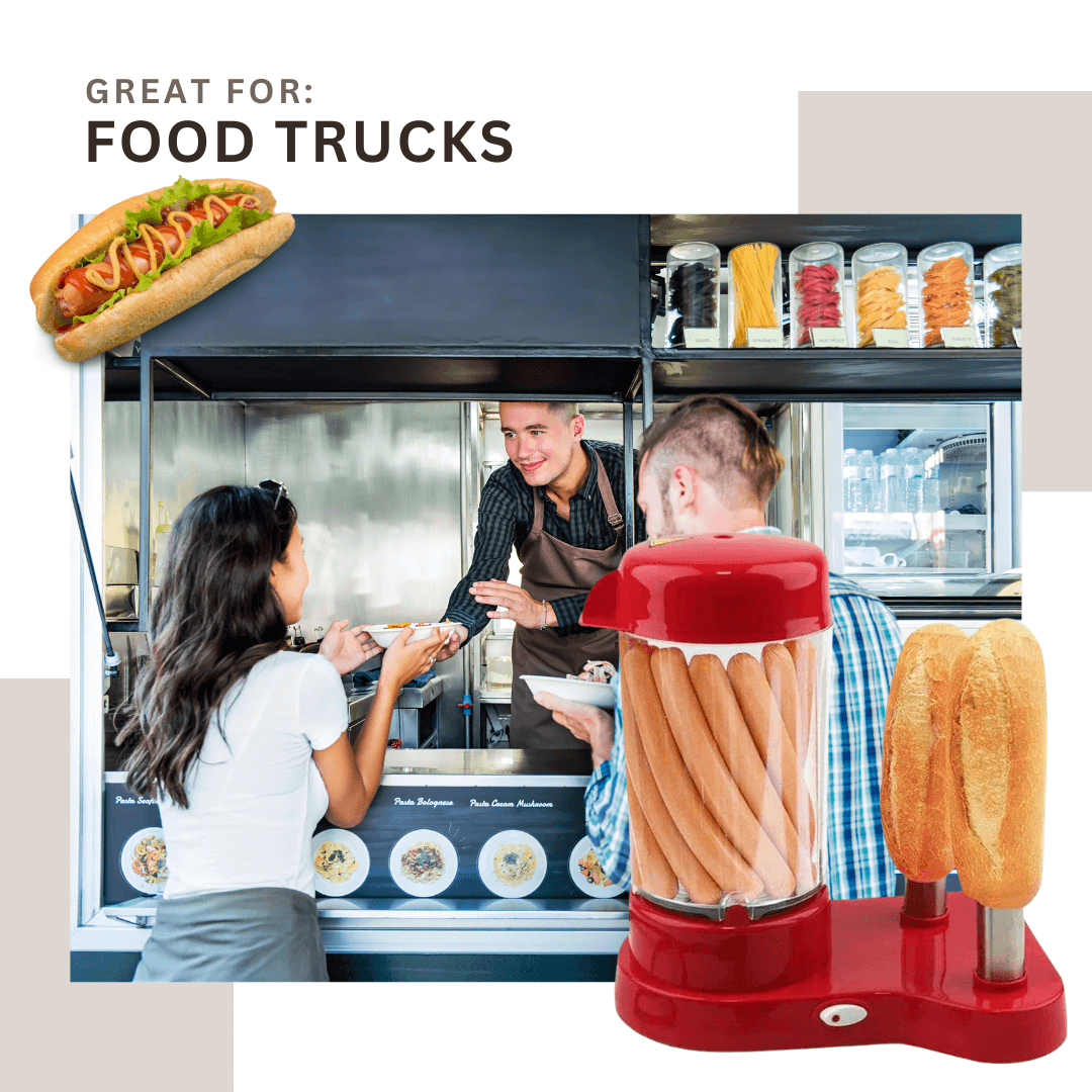 Aparat pentru preparat Hot Dog 450W — Mai Mult Confort în Bucătărie