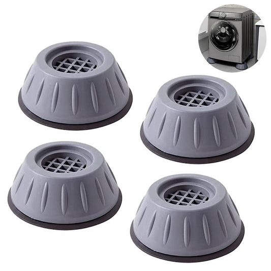 Set 4 Tampoane Anti-Vibrații pentru Mașina de Spălat, Antiderapante, Cauciuc, A-164-8