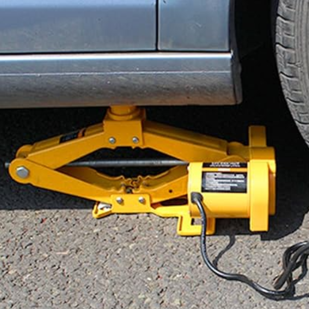 Cric hidraulic electric 12V — Confort și Siguranță la Drum