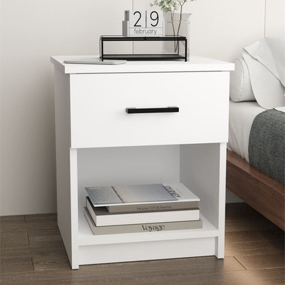 Noptiera cu sertar clasica noptiera dormitor 40 x 45 cm — Confort Practic Pentru Casa Ta