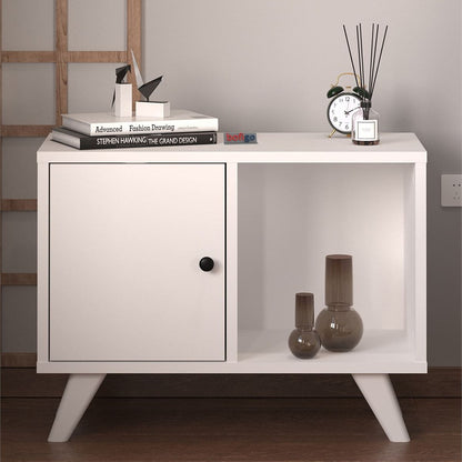 Noptiera Mikonos cu sertar noptiera dormitor 40 x 55 cm — Confort Practic Pentru Casa Ta
