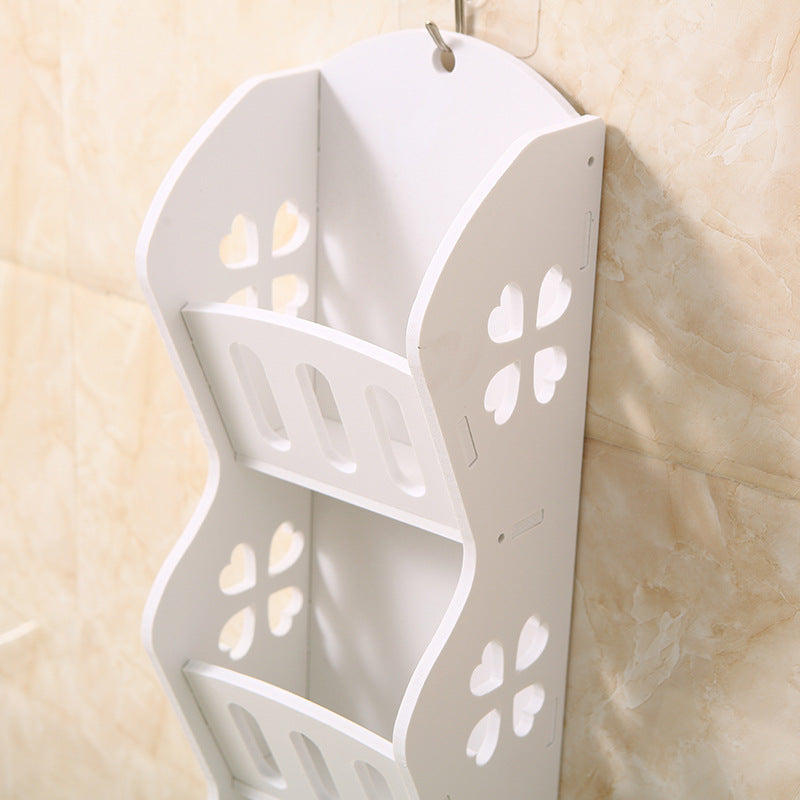 Etajera din PVC cu 3 rafturi — Confort Practic Pentru Casa Ta