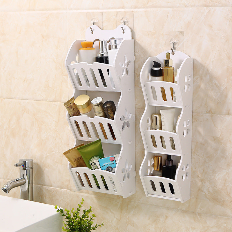 Etajera din PVC cu 3 rafturi — Confort Practic Pentru Casa Ta