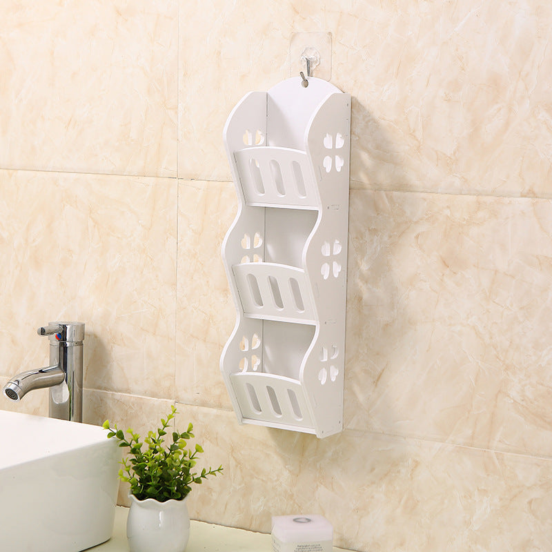 Etajera din PVC cu 3 rafturi — Confort Practic Pentru Casa Ta