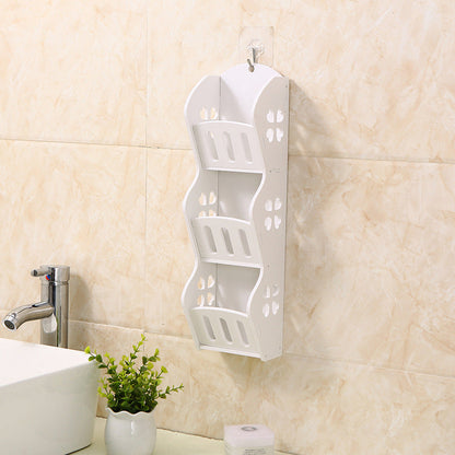 Etajera din PVC cu 3 rafturi — Confort Practic Pentru Casa Ta
