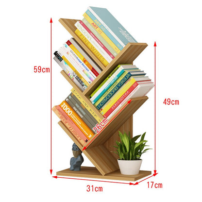 Raft depozitare carti in forma de copac 40 59 sau — Confort Practic Pentru Casa Ta
