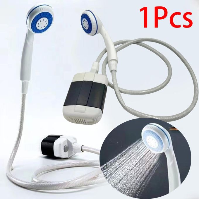 Dus portabil de camping cu robinet incorporat USB pentru interior/exterior — Mai Mult Confort