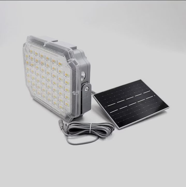 Proiector LED cu Panou Solar pentru Exterior, A-119-82
