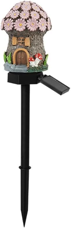 Lampa decorativa de gradina cu încarcare solara