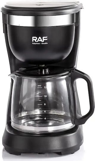 Cafetieră cu Filtru, 1.2L, pentru Cafea Proaspătă Filtrată, M-136