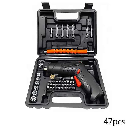 Mini Autofiletanta fara Fir cu Trusa de 46 Accesorii, A-167-1