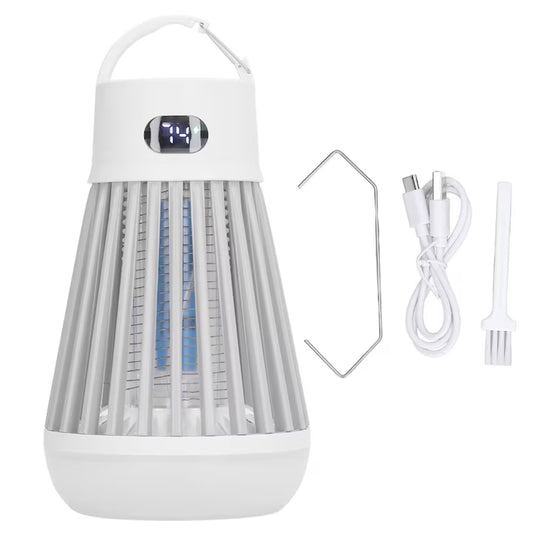 Lampa Anti-Insecte si Lanterna 2 in 1, Portabila, Impermeabila, pentru Camping, A-161-15