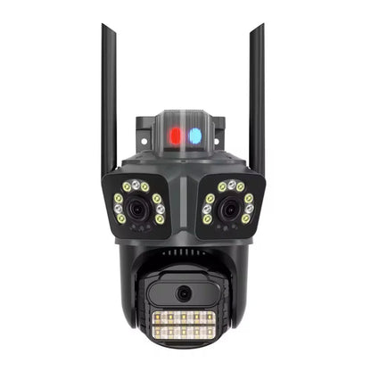 Camera de Supraveghere WiFi cu 3 Lentile, Detectie AI, IP66, A-161-18
