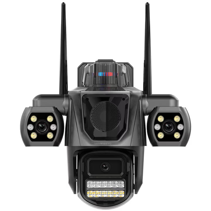Camera de Securitate Exterior 360, 3MP WiFi, 3 Lentile, A-166-9