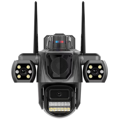 Camera de Securitate Exterior 360, 3MP WiFi, 3 Lentile, A-166-9