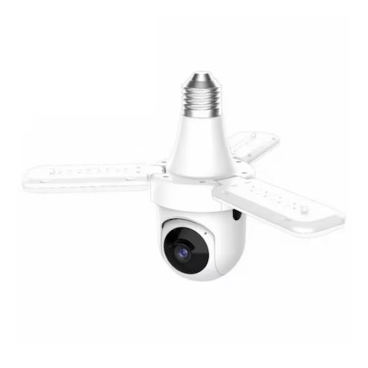 Camera de Supraveghere WiFi tip Bec, 360 grade, Color, A-112-22