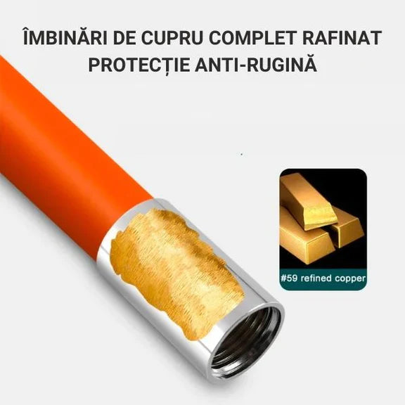 Extensie flexibila pentru robinet 30-50cm — Mai Mult Confort în Bucătărie