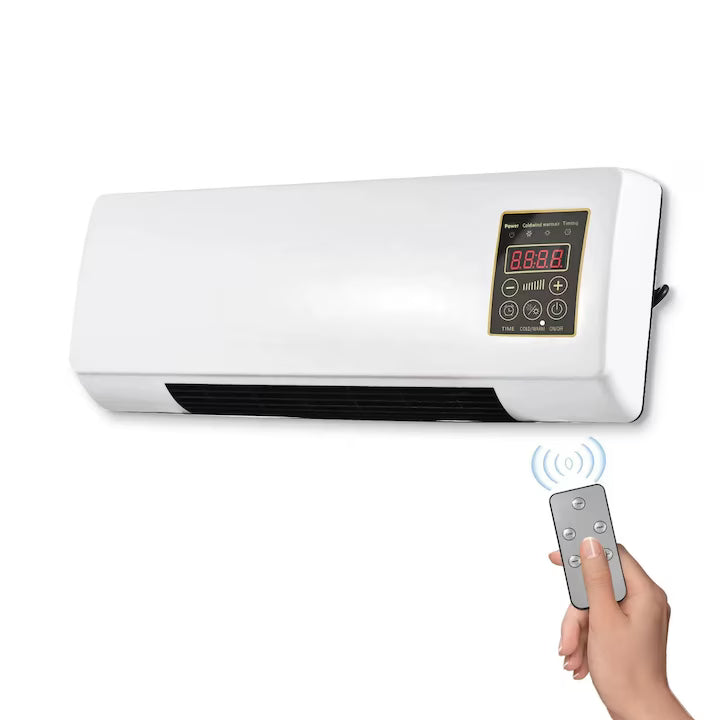 Mini Aer Conditionat de Perete cu Ventilator si Telecomanda, A-156-9