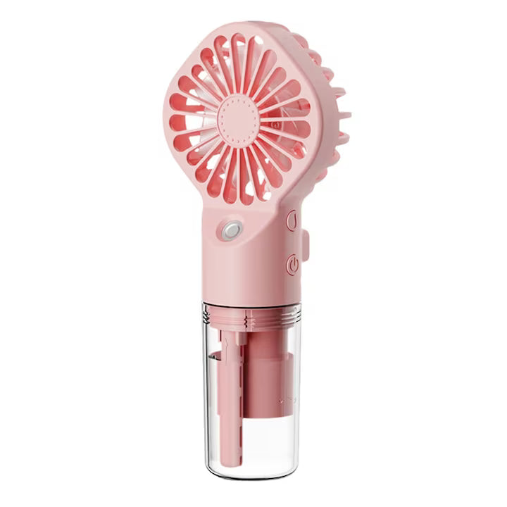 Mini Ventilator Portabil cu Aburi si Umidificare, Reincarcabil USB, A-163-12