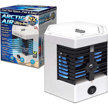 Racitor de Aer Arctic Ultra Pro 2x cu 2 Rezerve de Gheata, Portabil, A-4-15