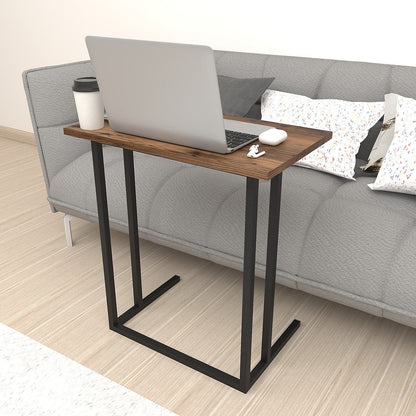 Masa cu picior metalic pentru laptop - mic dejun 60x34.5x65.5 — Confort Practic Pentru Casa Ta