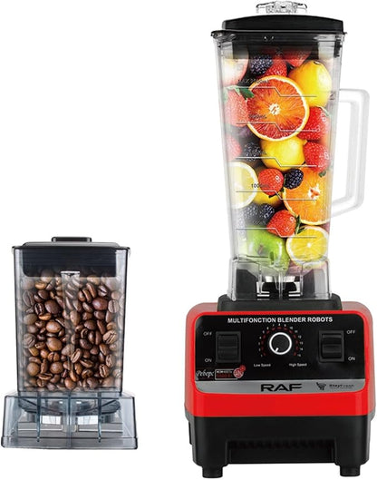 Blender cu Vas 2-in-1, 2400W (Max.), 2L, cu Râșniță și 6 Lame, M-149