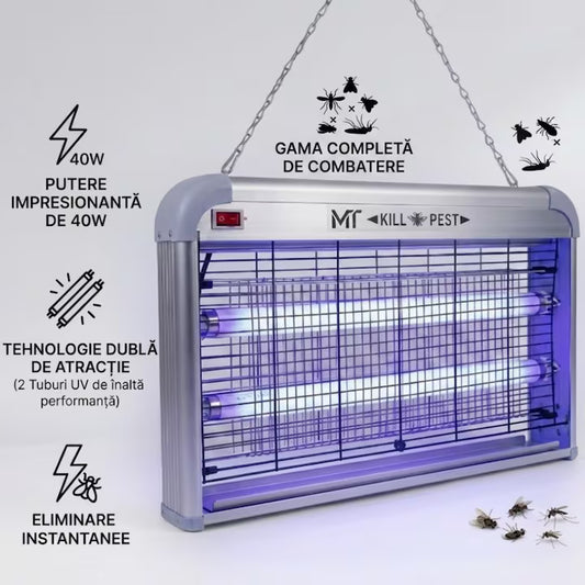 Aparat Anti-Tantari Electric 40W, pentru Interior si Exterior, A-163-14