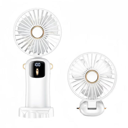 Ventilator Pliabil de Mana si Birou cu Afisaj LCD, 4000mAh, Type-C, A-169-6