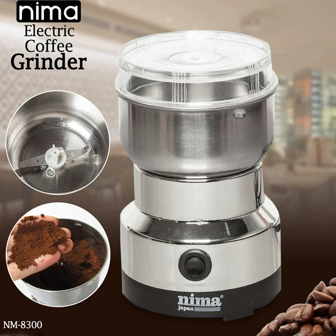Râșniță Electrică pentru Cafea și Condimente Nima NM-8300 din Inox, A-169-12