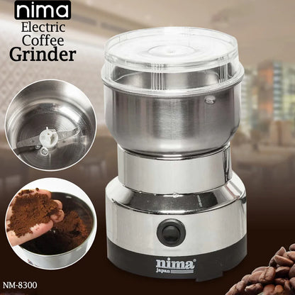 Râșniță Electrică pentru Cafea și Condimente Nima NM-8300 din Inox, A-169-12