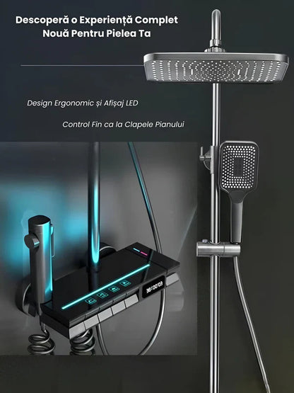 Coloana de Dus Smart Afisaj LED — Confort Practic Pentru Casa Ta