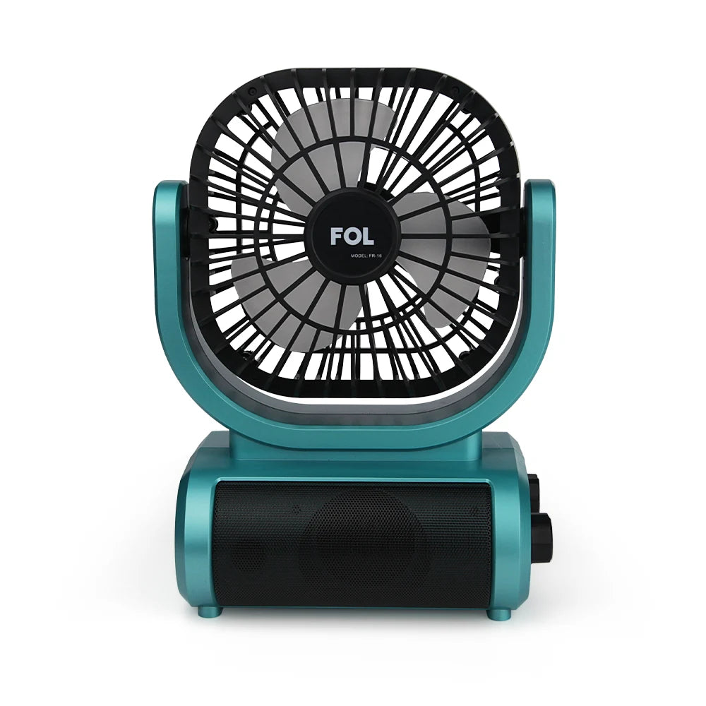 Ventilator Portabil cu Incarcare Solara si Acumulator, Reincarcabil Exterior, M-102