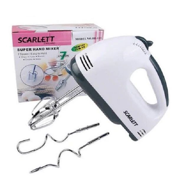 Mixer Electric de Mână 260W cu 7 Viteze și Accesorii pentru Frământare, A-178-2