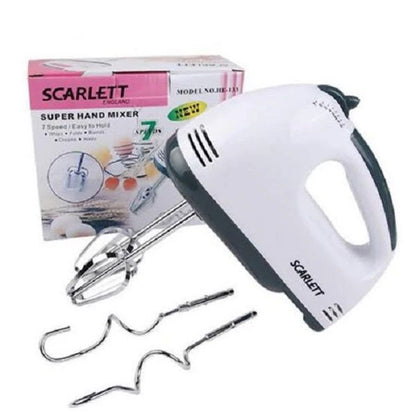 Mixer Electric de Mână 260W cu 7 Viteze și Accesorii pentru Frământare, A-178-2