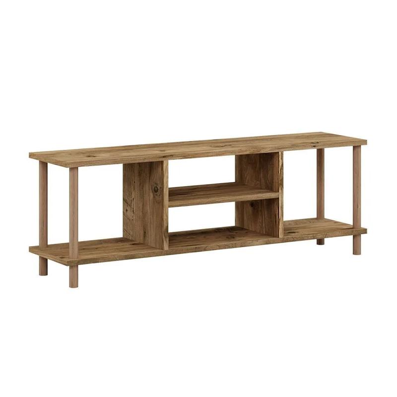 Comoda TV cu rafturi 120 cm — Confort Practic Pentru Casa Ta