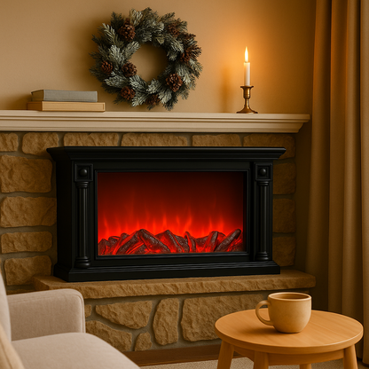 Semineu decorativ 64 x 27 cm — Confort Practic Pentru Casa Ta