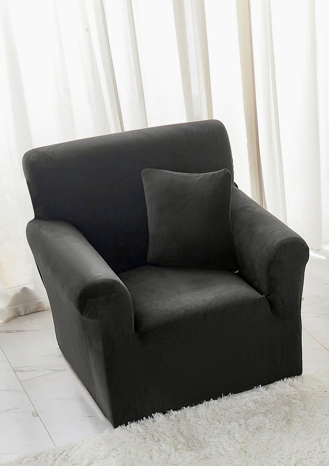 Husa elastica pentru fotoliu 90 x 130 cm — Soluție Practică Pentru Acasă