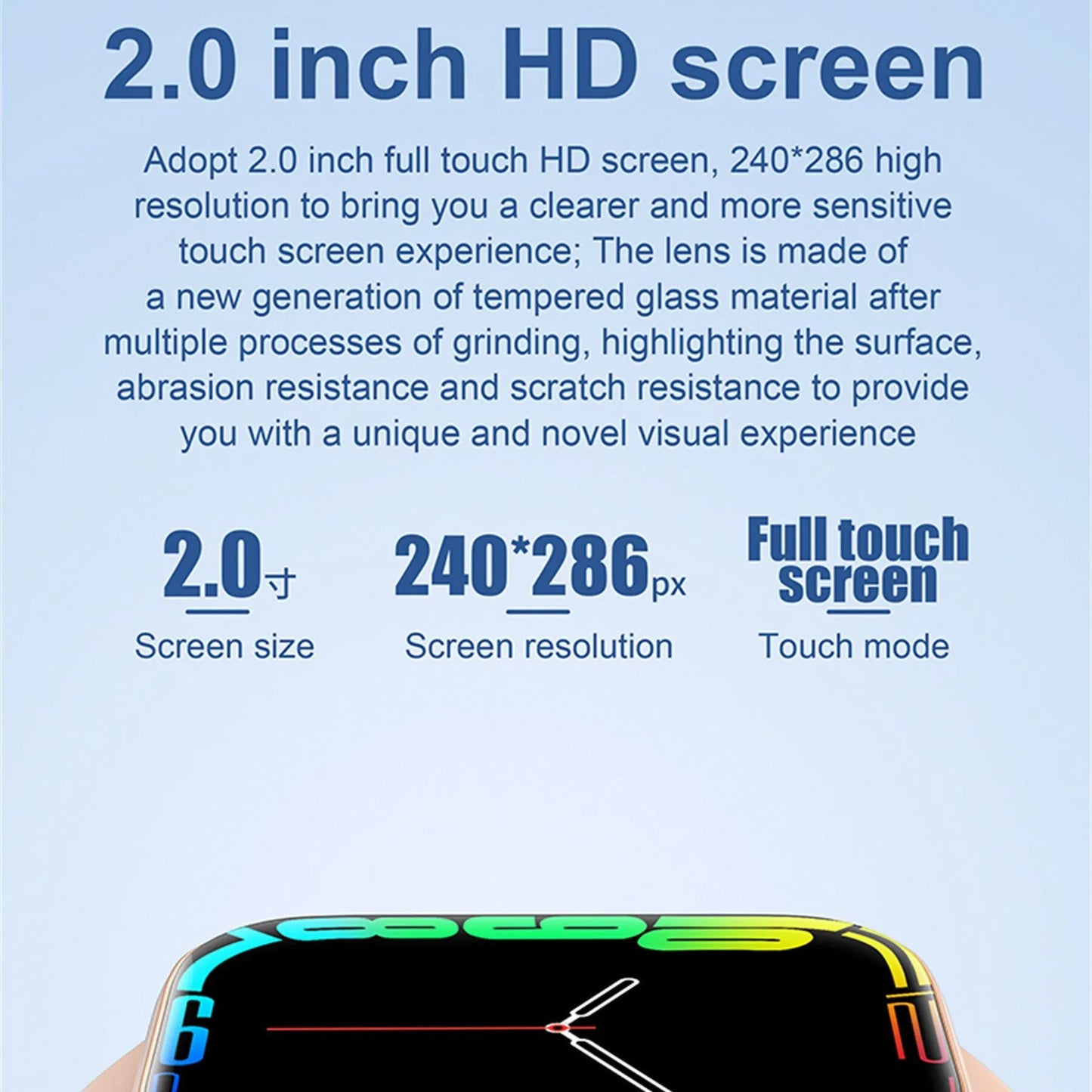 Ceas Smartwatch sport i9 Pro Max S Bluetooth display 2 — Confort Personal Zi de Zi